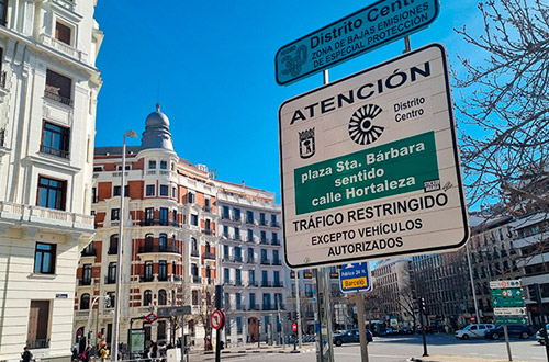 Anulacin de Zonas de Bajas Emisiones en Madrid